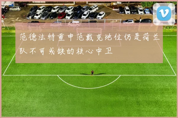 范德法特重申范戴克地位仍是荷兰队不可或缺的核心中卫